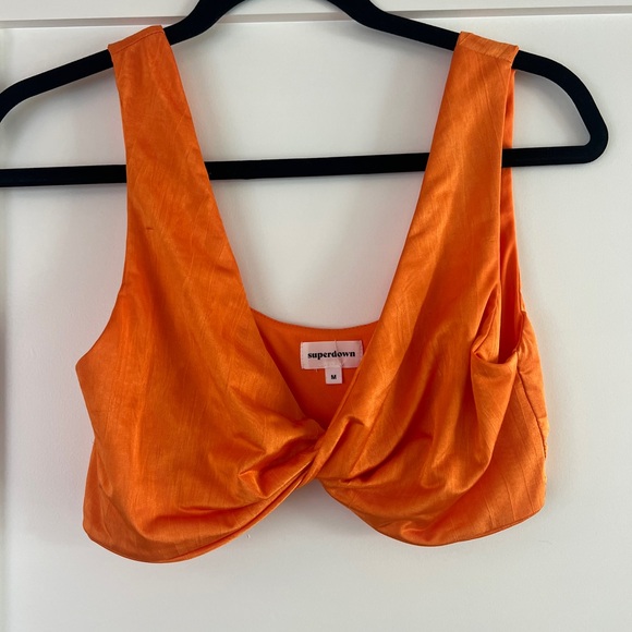 superdown Orange Skirt Set - Picture 4 of 5